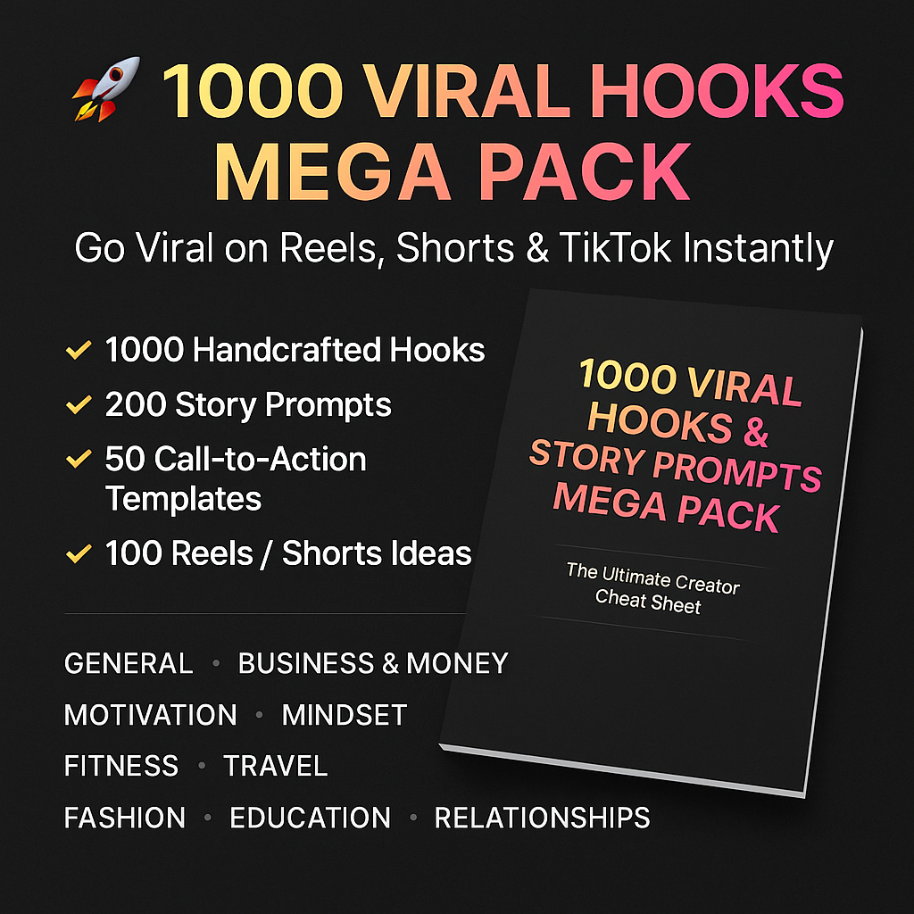 1000 viral Hooks bundle